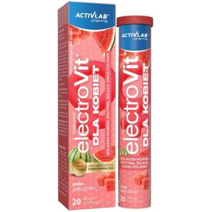 Activlab ElectroVit voor vrouwen, Watermeloen - 20 bruistabletten