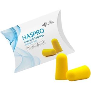 Haspro 1P Wegwerp oordopjes van schuim - 1 paar