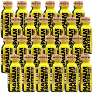 Fitness Authority Napalm Igniter Juice Shot, Mango - 24 Stuks