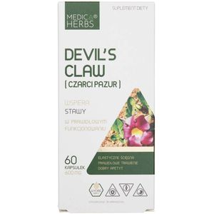 Medica Herbs Duivelsklauw 600 mg - 60 Capsules
