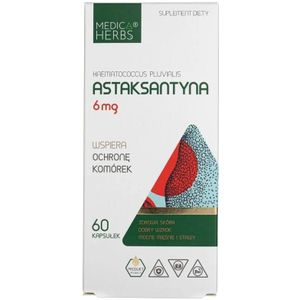 Medica Herbs Astaxanthine 6 mg - 60 Capsules