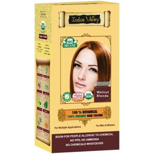 Indus Valley Henna Haarverf Hazelnootbruin - 120 g