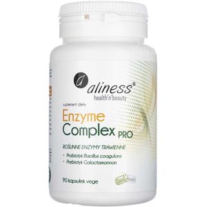 Aliness Enzym Complex PRO - 90 plantaardige capsules