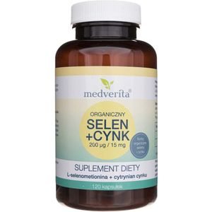 Medverita Selenium 200 mcg + Zink 15 mg - 120 Capsules