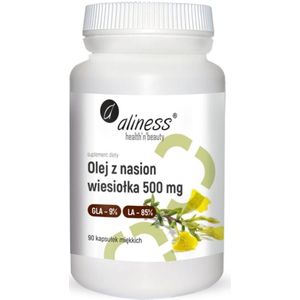 Aliness Teunisbloemzaadolie 9% 500 mg - 90 Capsules