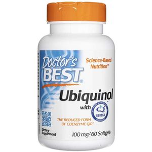 Doctor's Best Ubiquinol met Kaneka Q+ 100 mg - 60 Zachte gels