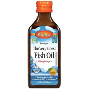 Carlson Labs - Norwegian The Very Finest - Visolie - Sinaasappel - 200 ml