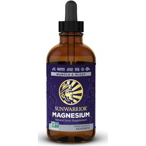 Sunwarrior - Magnesium Liquid - Vloeibaar Magnesiumsupplement - 118 ml - Mineralen