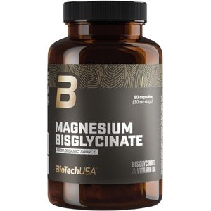 BioTech USA Magnesiumchelaat + vitamine B6 - 90 capsules
