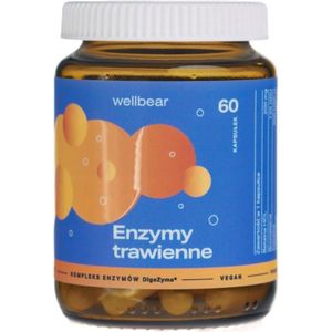 Wellbear SpijsverteringsEnzymn - 60 Capsules