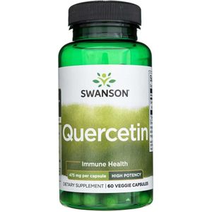 Swanson Quercetine 475 mg - 60 plantaardige capsules