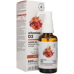 Aura Herbals Vitamine D3 4000 IU, druppels - 50 ml