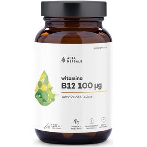 Aura Herbals Vitamine B12 100 mcg - 120 capsules