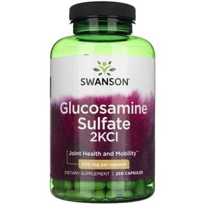 Swanson Glucosaminesulfaat 2KCl 500 mg - 250 Capsules
