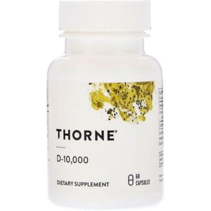 Thorne Research Vitamine D3 10000 IU - 60 Capsules
