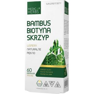 Medica Herbs Bamboo Biotin Horsetail - 60 capsules