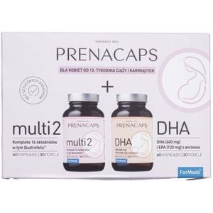 Formeds Prenacaps Multi 2 + DHA - 60 + 60 Capsules