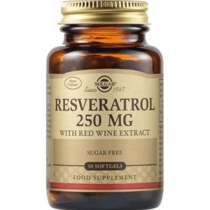 Solgar - Resveratrol - 250 mg - 30 Softgels