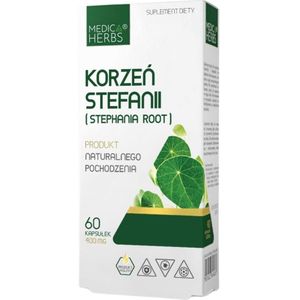 Medica Herbs Stephaniawortel 400 mg - 60 Capsules