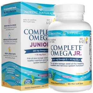 Nordic Naturals Complete Omega Junior Citroen - 180 softgels