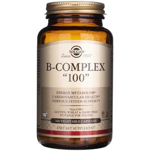 Solgar B-Complex "100" - 100 plantaardige capsules
