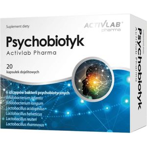 Activlab Pharma Psychobiotic - 20 Capsules