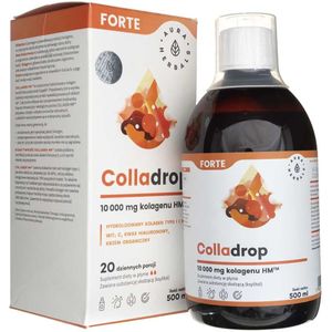 Aura Herbals Colladrop Forte Marine Collageen 10000 mg - 500 ml