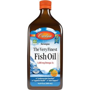 Carlson Labs - Norwegian The Very Finest Fish Oil - Sinaasappel - 500 ml