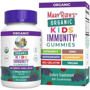 MaryRuth's Organic Kids Immunity, Berry Mix - 60 gummies