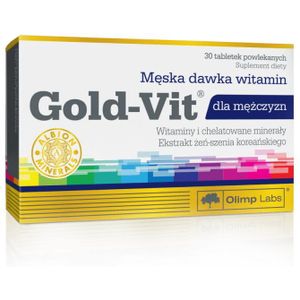 Olimp Gold-Vit for Men (Vitaminen en gechelateerde mineralen) - 30 tabletten