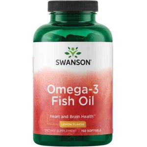 Swanson Omega-3 Visolie - 150 Capsules