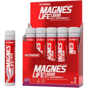 Nutrend Magneslife Vloeibaar, Kers - 10 x 25 ml