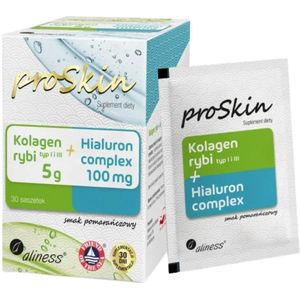 Aliness proSkin viscollageen 5 g + hyaluroncomplex 100 mg, Sinaasappel - 30 zakjes