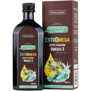 Skoczylas Estromega, Vis Omega-3, Sinaasappel - 250 ml
