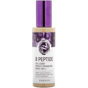 Enough 8 Peptide Full Cover Perfect Foundation SPF 50+ PA+++ Tint 21 - 100 ml