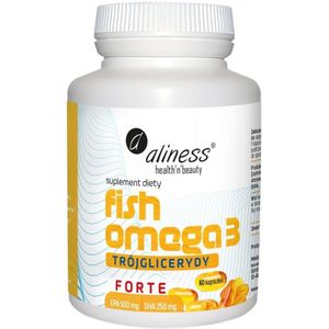 Aliness Vis Omega 3 Forte Triglyceriden 500/250 mg - 60 capsules