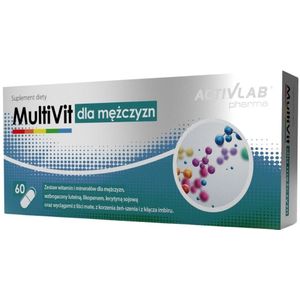 Activlab Pharma MultiVit voor Mannen - 60 Capsules