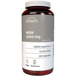 Vitaler's MSM 1000 mg - 120 Capsules
