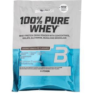 BioTech USA 100% Pure Whey, Chocolade-Kokossmaak - 28 g