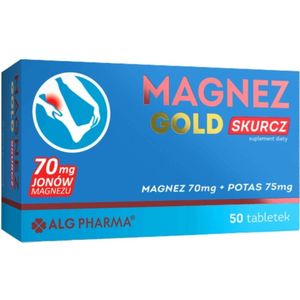 ALG Pharma Magnesium Gold Krimp - 50 tabletten