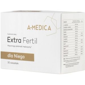 A-Medica Extra Fertil, Zwarte bes - 30 Zakjes