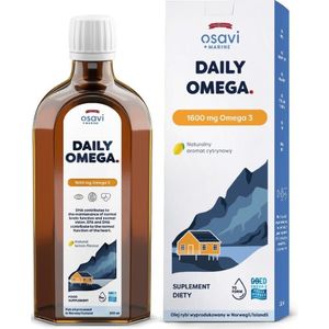 Osavi Daily Omega,1600 mg Omega 3, Citroen - 250 ml