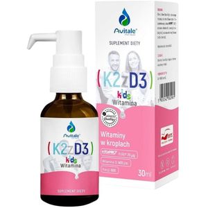 Avitale Vitamine K2 met D3 KIDS - 30 ml