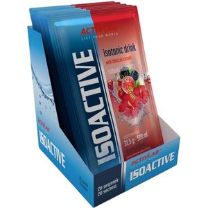 Activlab Isoactive Isotonic met Rode Biet, Kiwi-Granate Cooling - 20 Zakjes