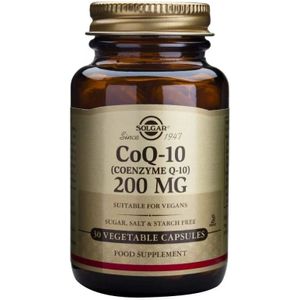 Solgar - Vegan CoQ-10 - Voedingssupplement - 200 mg - 30 Capsules