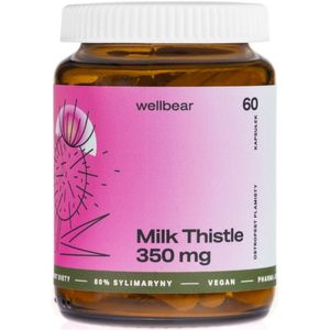 Wellbear Mariadistel 350 mg - 60 Capsules