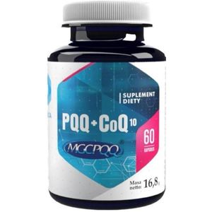 Hepatica PQQ MGCPQQ ® + CoQ10 100 mg - 60 Capsules