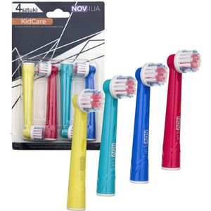 Novilia opzetstukjes voor Oral-B For Kids - 4 stuks