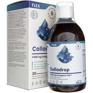 Aura Herbals Colladrop Flex - marien collageen 5000 mg - 500 ml