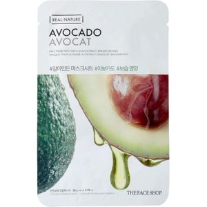 The Face Shop - Real Nature - Masker - Avocado - 20 g